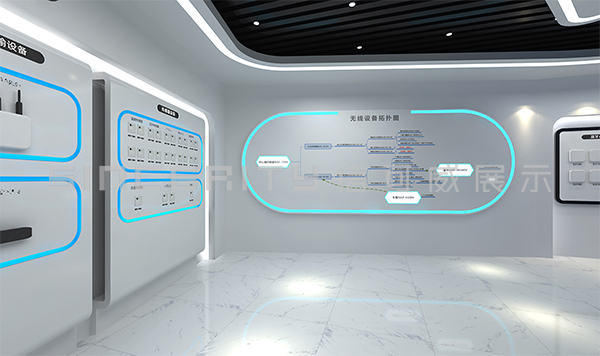 信銳科技展廳設計效果圖